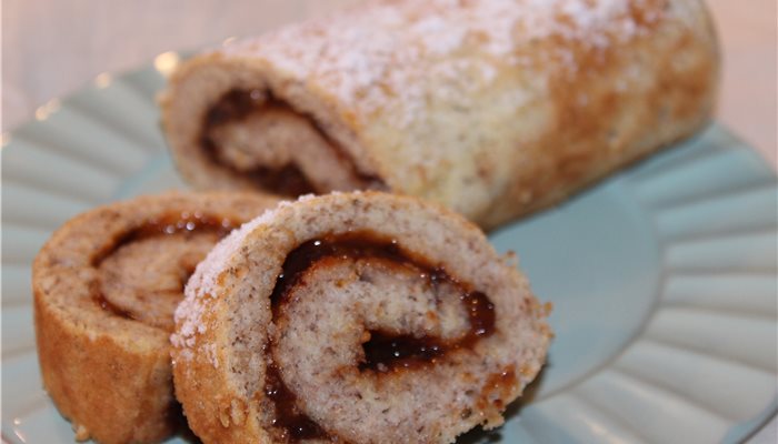 Jednoduchá rýchla nadýchaná chutná roláda